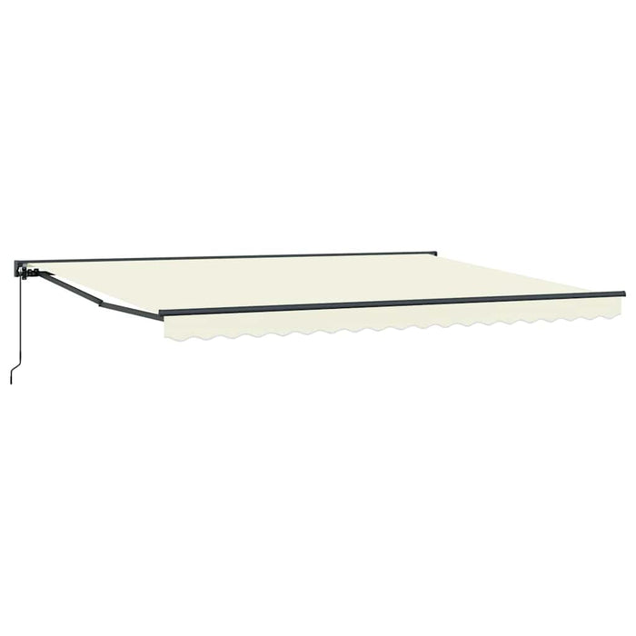 Cortina Retractabilă Crem 450 × 300 cm Poliester și metal - WALTI WALTI