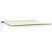 Cortina Retractabilă Crem 450 × 300 cm Poliester și metal - WALTI WALTI