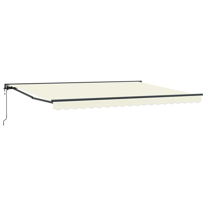 Cortina Retractabilă Crem 450 × 300 cm Poliester și metal - WALTI WALTI