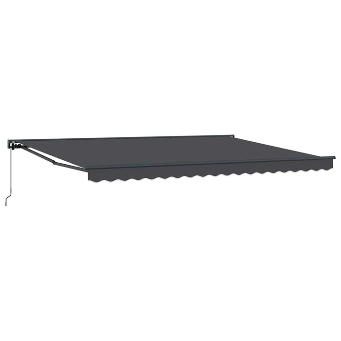 Cortina Retractabilă Antracit 450 × 300 cm Poliester și metal - WALTI WALTI