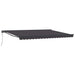 Cortina Retractabilă Antracit 450 × 300 cm Poliester și metal - WALTI WALTI