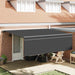 Cortina Retractabilă Manual Antracit 450 × 300 cm țesătură - WALTI WALTI