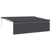 Cortina Retractabilă Manual Antracit 450 × 300 cm țesătură - WALTI WALTI