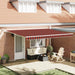 Cortina Retractabilă Portocalie și maro 450 × 300 cm - WALTI WALTI