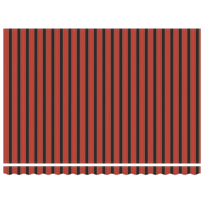 Cortina Retractabilă portocaliu și maro 450 × 300 cm țesătură - WALTI WALTI