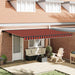 Cortina Retractabilă Manual Portocaliu și negru 450 × 300 cm - WALTI WALTI