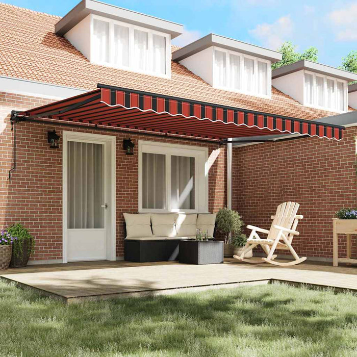 Cortina Retractabilă Portocaliu și negru 450 × 300 cm - WALTI WALTI