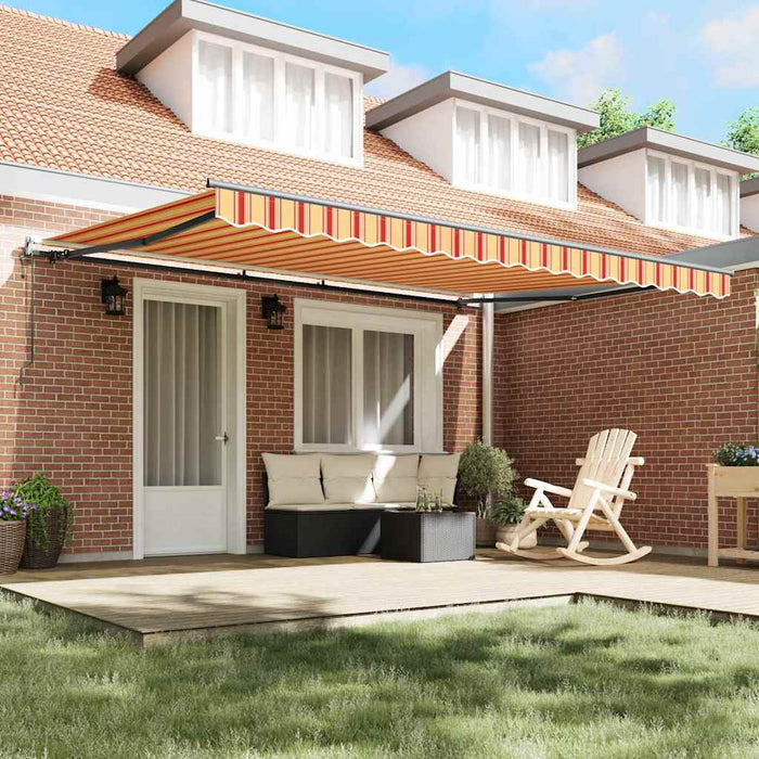 Cortina Retractabilă Galben și portocalie 450 × 300 cm - WALTI WALTI