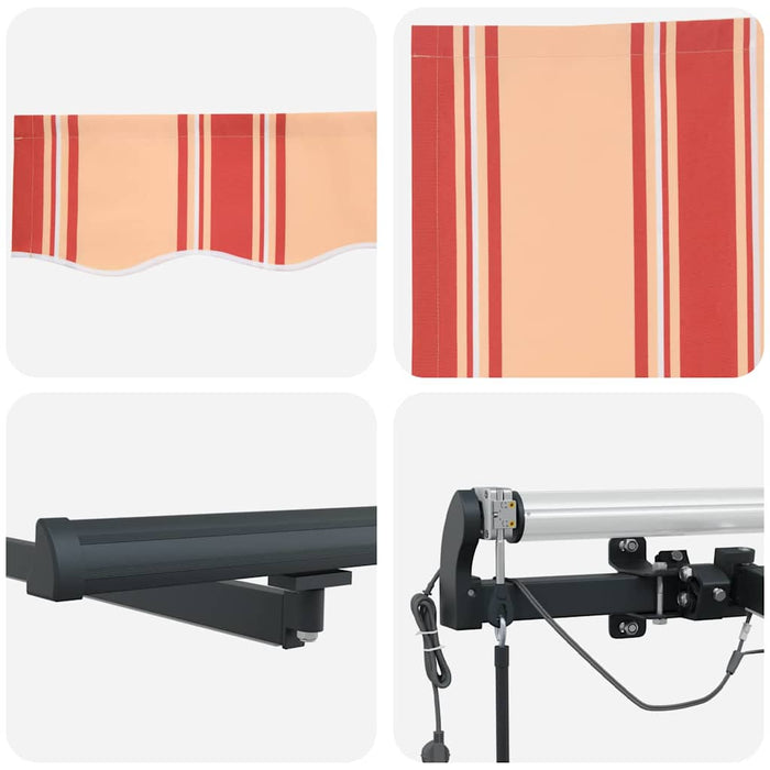Țesătură pentru copertină cu Galben și portocalie 450 × 300 cm - WALTI WALTI