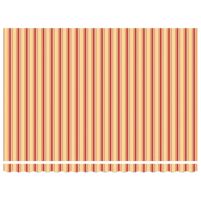 Copertină Manual Galben și portocalie 450 x 300 x 165 cm - WALTI WALTI