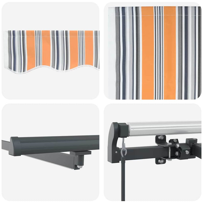 Cortina Retractabilă Manual Multicolour 450 ×300 cm țesătură - WALTI WALTI