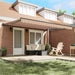 Cortina Retractabilă Manual Albastru și portocaliu 450 × 300 cm - WALTI WALTI