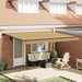 Cortina Retractabilă Manual Galben și gri 450 × 300 cm - WALTI WALTI