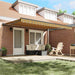 Cortina Retractabilă Manual Galben și gri 450 × 300 cm - WALTI WALTI