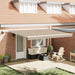 Cortina Retractabilă Bej 450 × 300 cm Material textil și oțel - WALTI WALTI