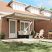 Cortina Retractabilă Bej 450 × 300 cm Țesătură și Aluminiu - WALTI WALTI
