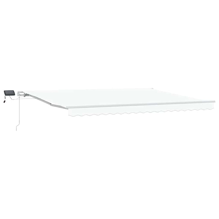 Cortina Retractabilă cu Manual Alb 450 ×300 cm țesătură - WALTI WALTI