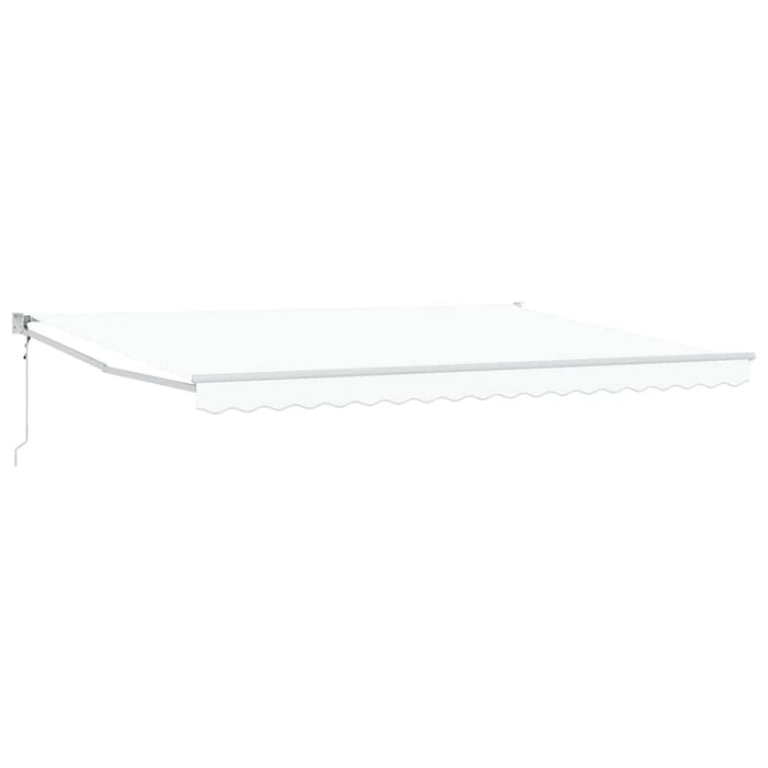 Copertină Alb 450 x 300 x 165 cm Poliester și metal - WALTI WALTI