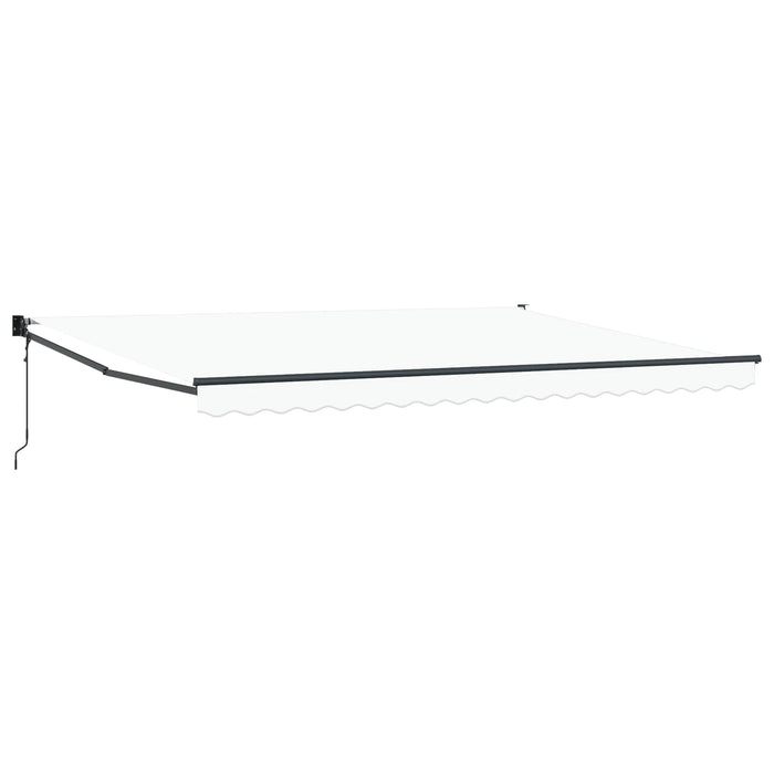 Copertină Alb 450 x 300 x 165 cm Poliester și metal - WALTI WALTI