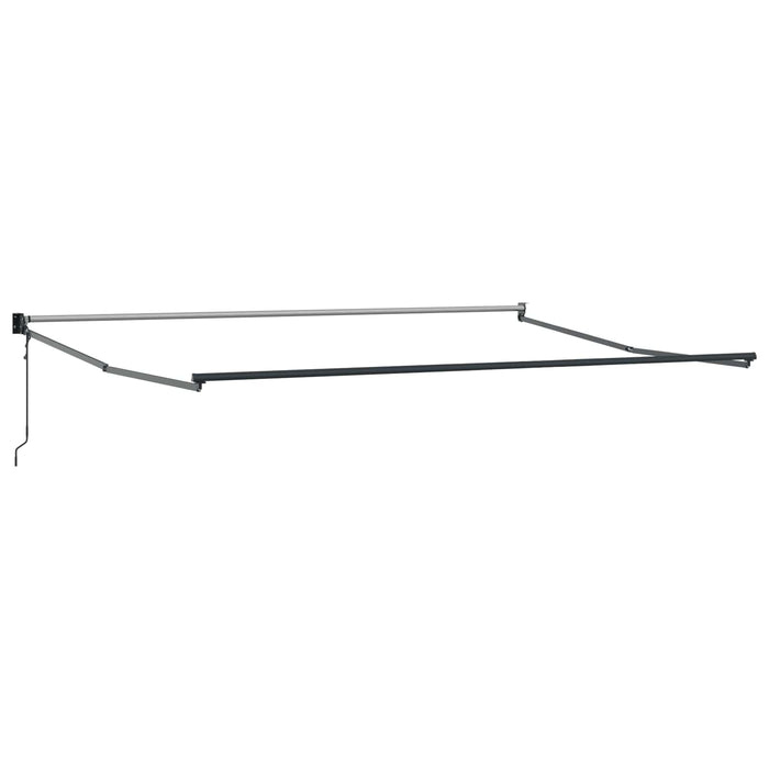 Copertină Alb 450 x 300 x 165 cm Poliester și metal - WALTI WALTI