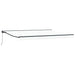 Cortina Retractabilă Manual Alb 450 × 300 cm Poliester și metal - WALTI WALTI