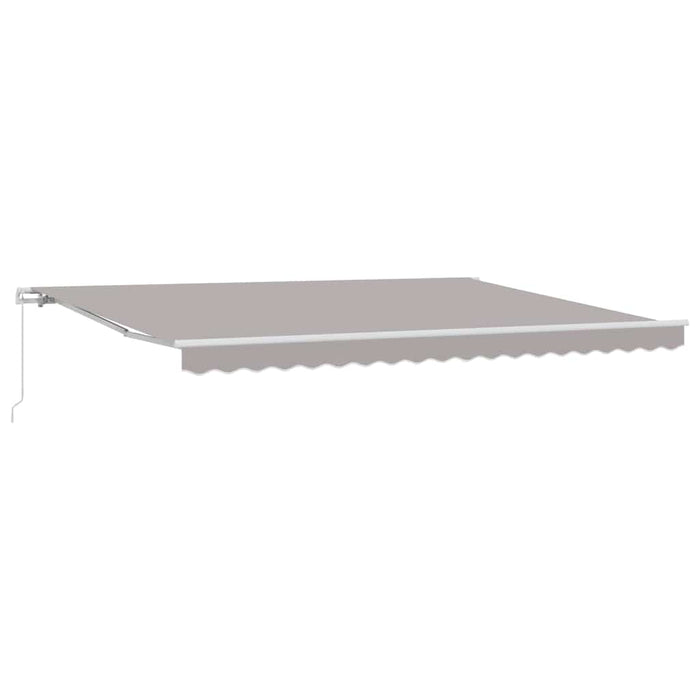 Copertină Gri deschis 450 x 300 x 165 cm Poliester și metal - WALTI WALTI