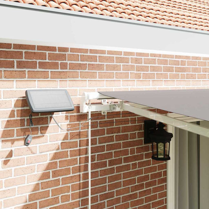 Cortina Retractabilă Manual Gri deschis 450 × 300 cm - WALTI WALTI