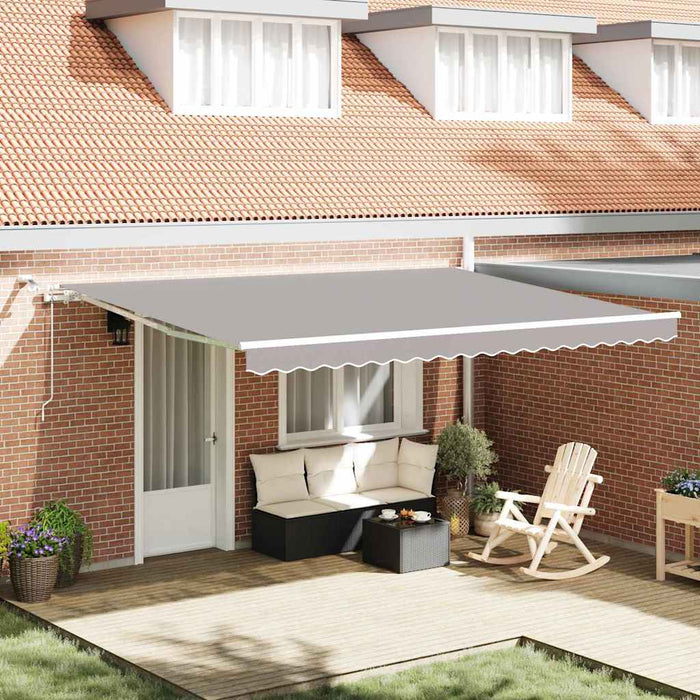 Cortina Retractabilă Gri deschis 450 × 300 cm - WALTI WALTI
