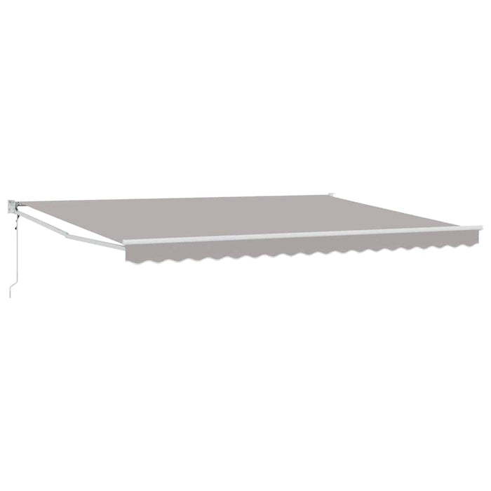 Copertină Gri deschis 450 x 300 x 165 cm Poliester și metal - WALTI WALTI