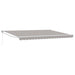 Copertină Gri deschis 450 x 300 x 165 cm Poliester și metal - WALTI WALTI