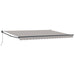 Copertină Gri deschis 450 x 300 x 165 cm Poliester și metal - WALTI WALTI