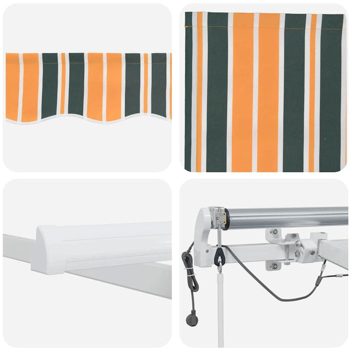Cortina Retractabilă Verde și galben 450 × 300 cm WALTI