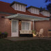 Cortina Retractabilă Manual Verde și alb 450 × 300 cm - WALTI WALTI