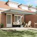Cortina Retractabilă Manual Verde și alb 450 × 300 cm - WALTI WALTI