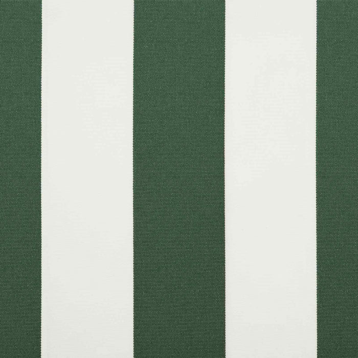 Cortina Retractabilă Manual Verde și alb 450 × 300 cm - WALTI WALTI