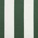 Cortina Retractabilă Manual Verde și alb 450 × 300 cm - WALTI WALTI