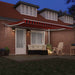 Cortina Retractabilă Portocalie și maro 450 × 350 cm - WALTI WALTI