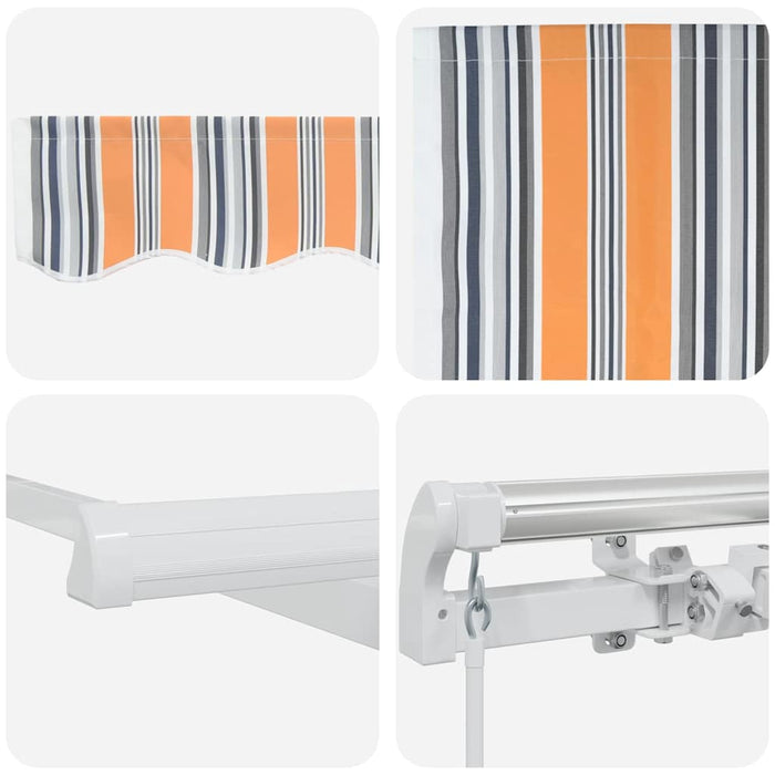 Copertină Manual Multicolour 450 x 350 x 165 cm Poliester - WALTI WALTI