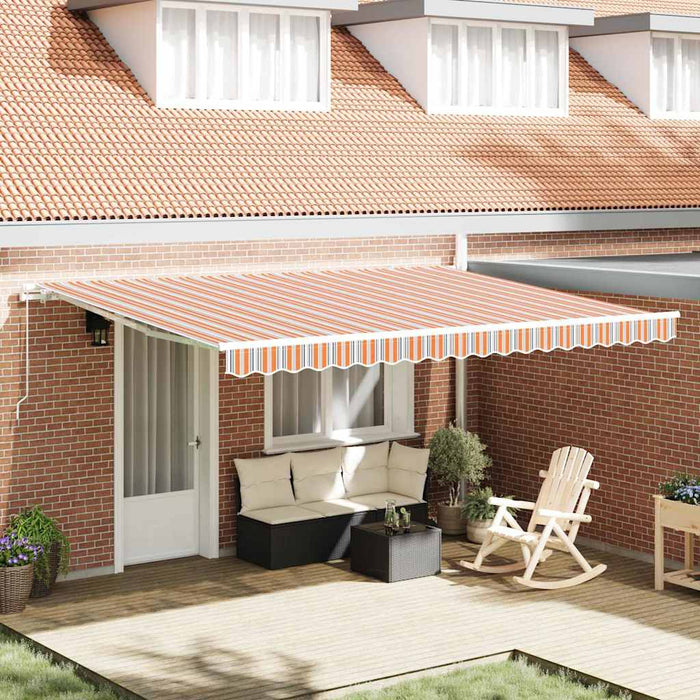 Copertină Manual Multicolour 450 x 350 x 165 cm Poliester - WALTI WALTI