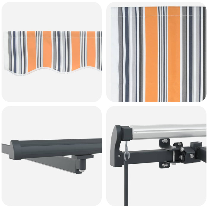 Cortina Retractabilă Manual Multicolour 450 ×350 cm țesătură - WALTI WALTI