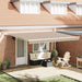 Cortina Retractabilă Bej 450 × 350 cm Poliester și metal - WALTI WALTI