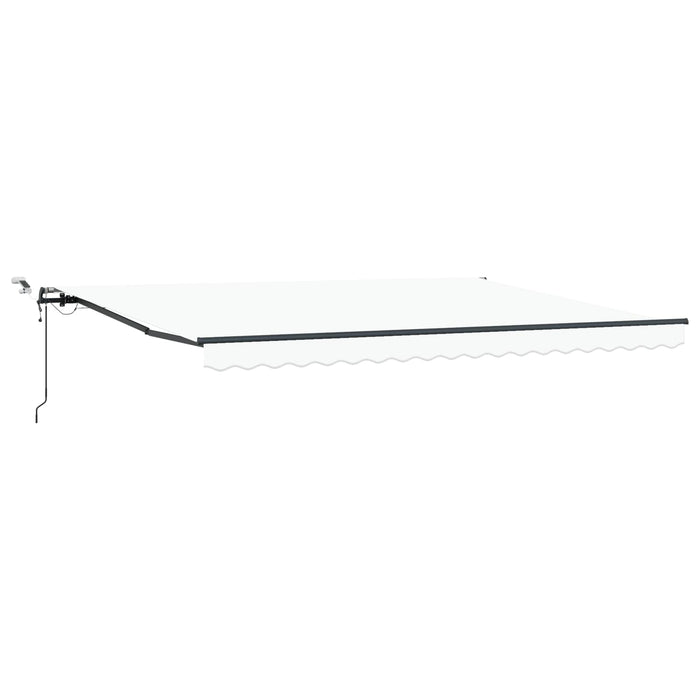 Țesătură pentru copertină cu Alb 450 × 350 cm Poliester - WALTI WALTI