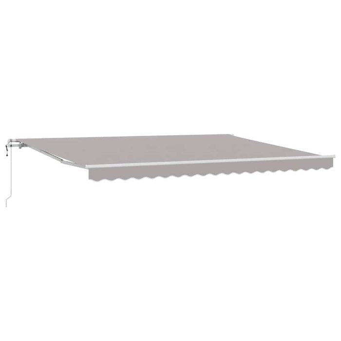 Cort electric retractabil Gri deschis 450 × 350 cm - WALTI WALTI