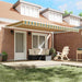 Cortina Retractabilă Verde și galben 450 × 350 cm țesătură - WALTI WALTI