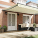 Cortina Retractabilă Crem 500 × 300 cm Aluminiu și țesătură - WALTI WALTI