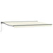 Cortina Retractabilă Crem 500 × 300 cm Aluminiu și țesătură - WALTI WALTI
