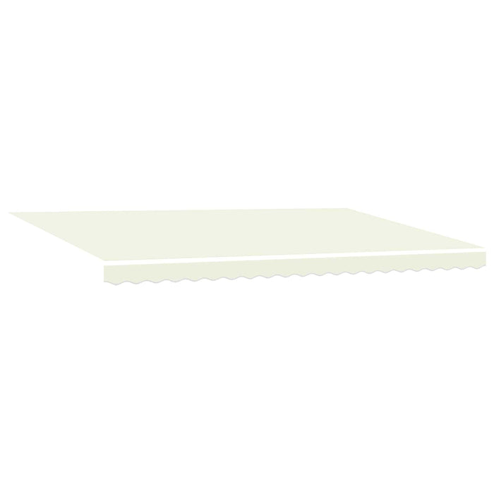 Cortina Retractabilă Crem 500 × 300 cm Aluminiu și țesătură - WALTI WALTI