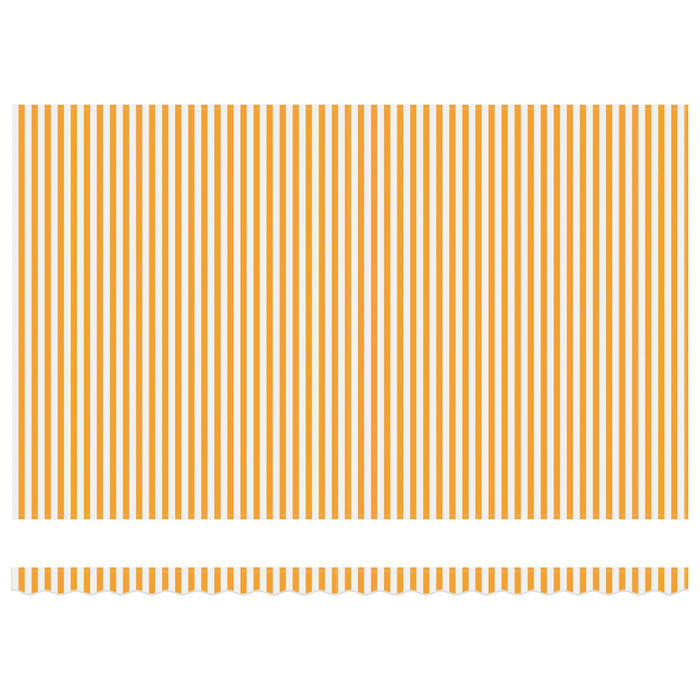 Cortina Retractabilă Manual Galben și alb 500 × 300 cm - WALTI WALTI