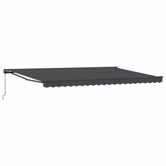 Cortina Retractabilă Antracit 500 × 300 cm Poliester și metal - WALTI WALTI