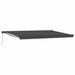 Cortina Retractabilă Antracit 500 × 300 cm Poliester și metal - WALTI WALTI
